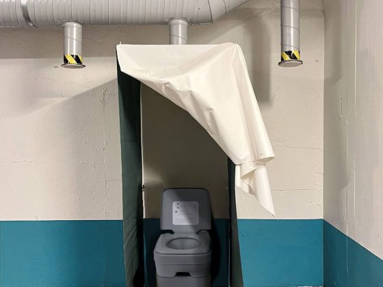 Aménagement de parking en abri-antiatomique bunker NRBCE